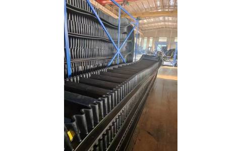 上料機擋邊輸送帶 給煤機大傾角擋邊帶 超寬耐用皮帶2